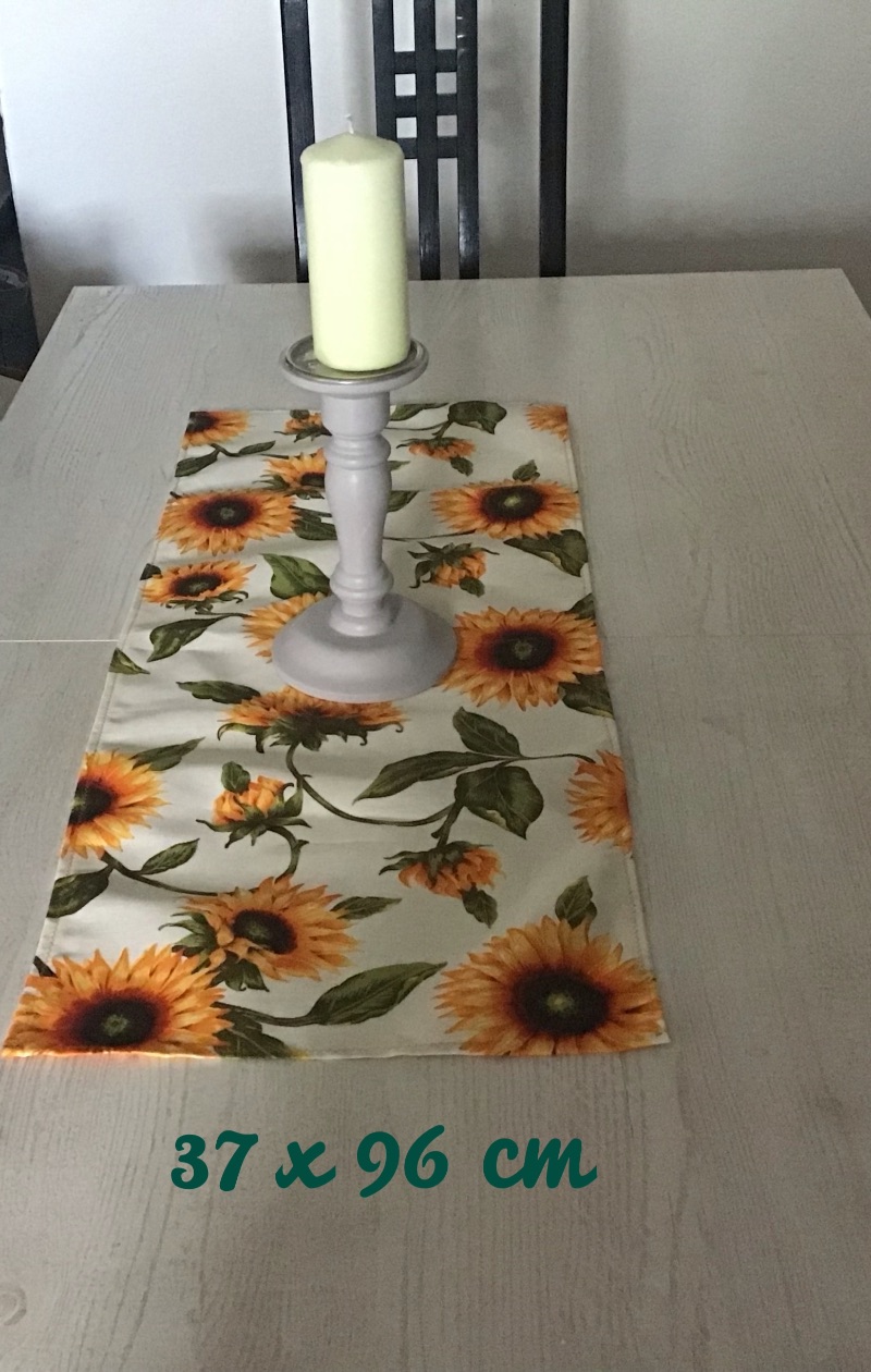  - Tischläufer ❤️ Tischdecke  ❤️ Geschenk ❤️ Deko ❤️  Unikat - Sonnenblume 
