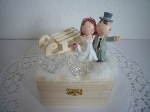 Hochzeitsgeschenk Geldgeschenk Geschenkbox Winter Hochzeit