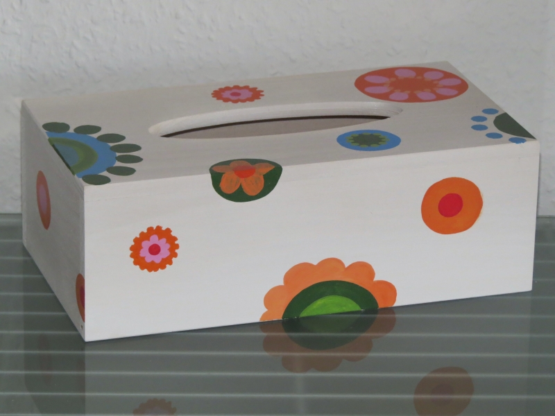  - Kosmetikbox Kosmetiktücherbox Spender Tuchbox Holz Tücherbox Taschentuchbox 