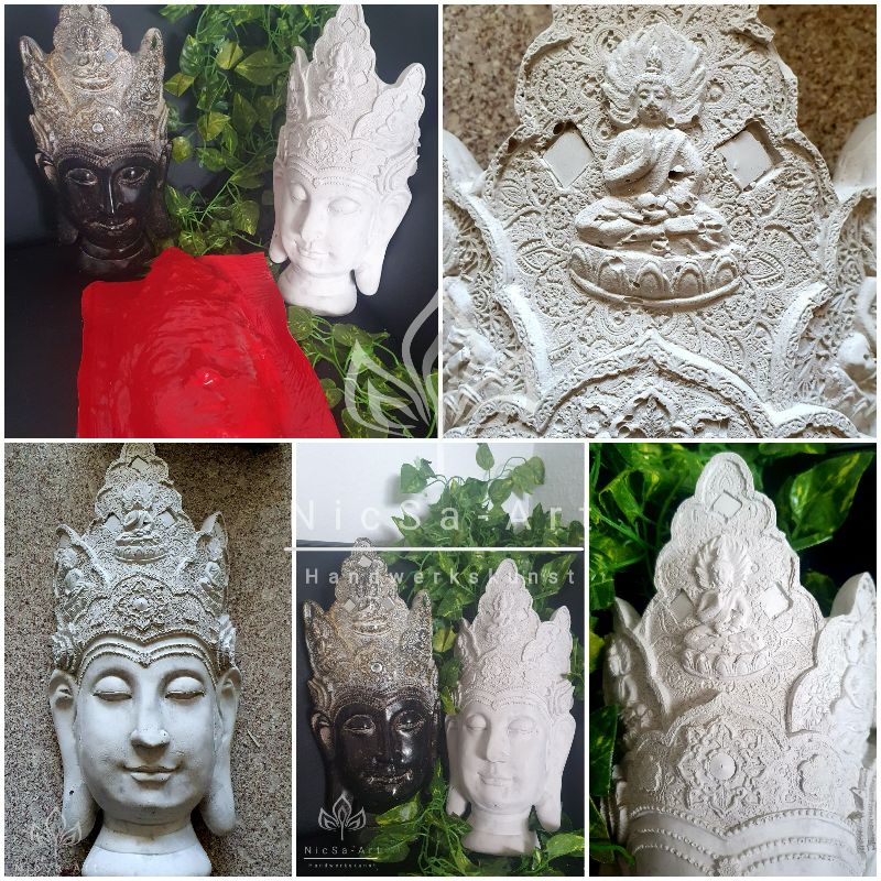  - Latexform Wanddekoration Buddha Thai Gießform Mold FengShui - NL000087