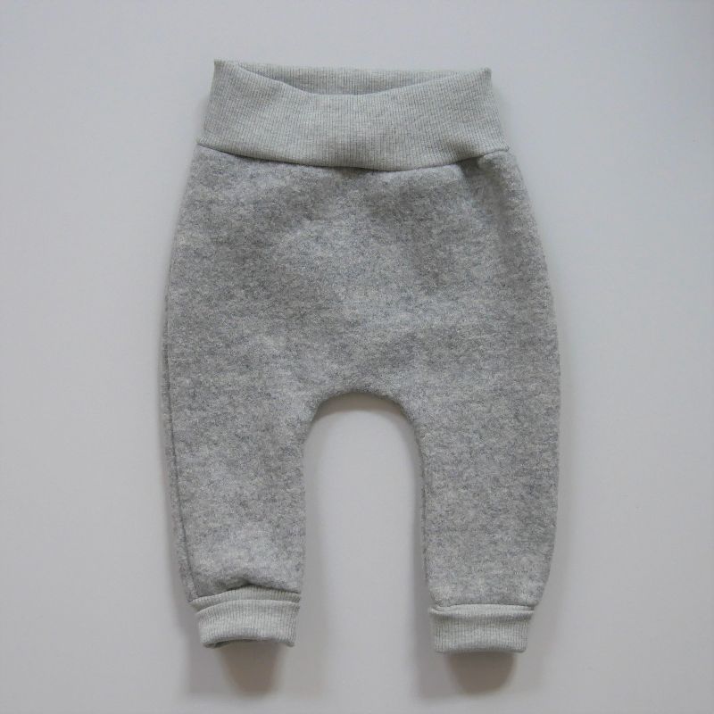  - WALKHOSE graumelange  Baggyhose  für Baby und Kind Pumphöschen von zimtbienchen  