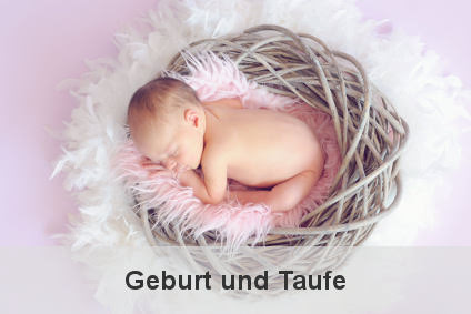 Geschenke zur Geburt und Taufe