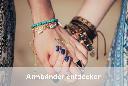 Selbstgemachte Armbänder
