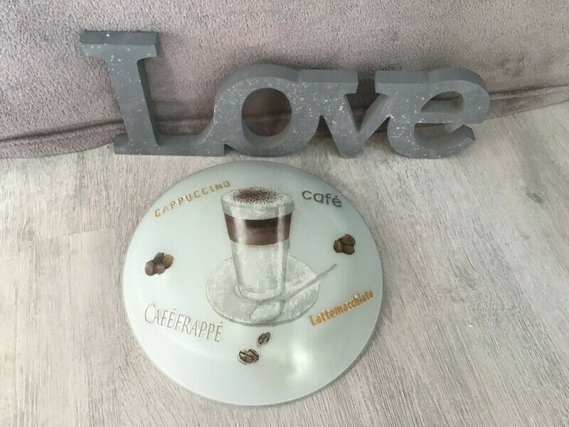  - Küchenlampe ♥ Wandlampe ♥️ Einzigartig ♥️ Geschenk ♥ Vintage ♥  Unikat - Latte Macciatto