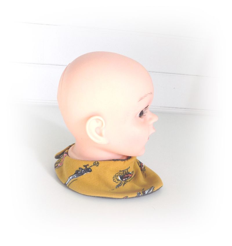  - Baby Halstuch Rennauto Babys 0-6 Monate Dreieckstuch Sabberlatz Babytuch