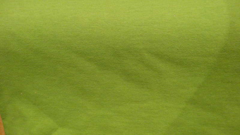  - Bündchen fein Ripp, Schlauch, in der Farbe kiwi (grün), 25 cm 