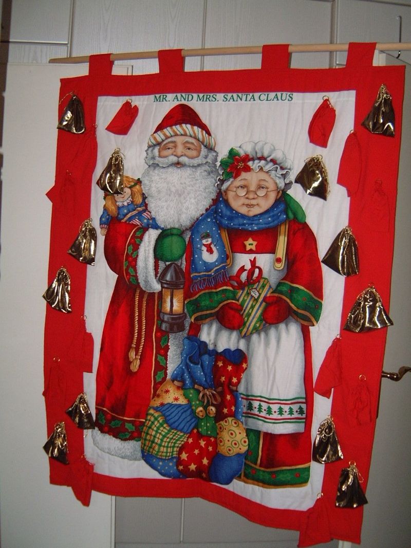  - großer Adventskalender  ★ Mr. and Mrs. Santa Claus ★