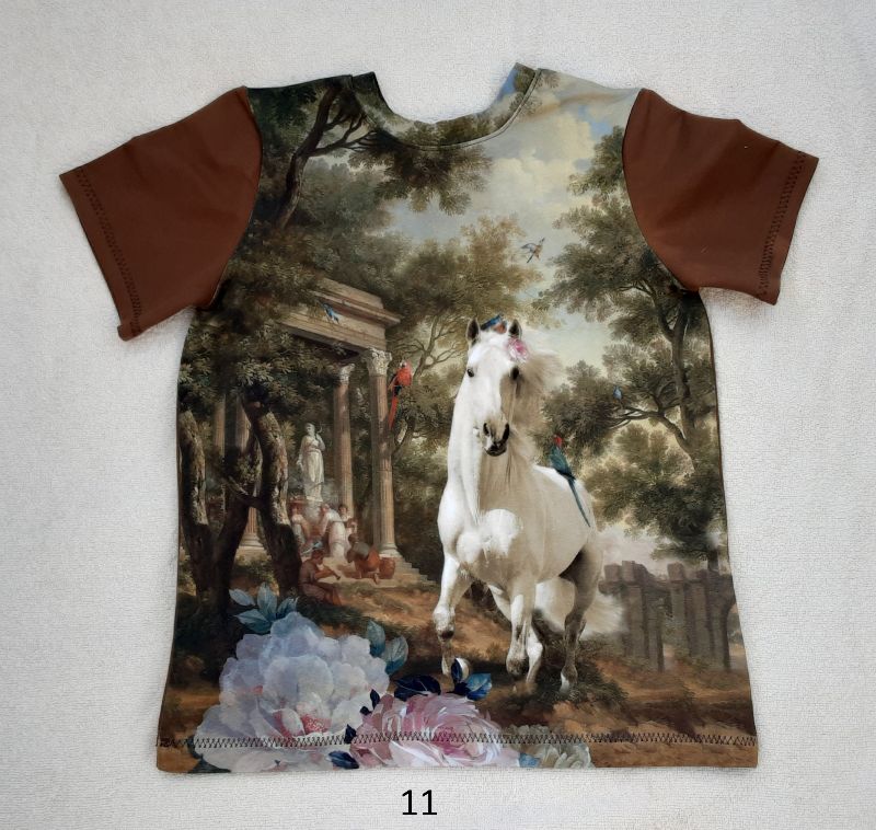  - Mädchen T-Shirt für Pferdefans! Kinder T-Shirt