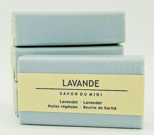  - Handgearbeitete französische Naturseife, Duftnote Lavande / Lavendel, 100 Gramm 