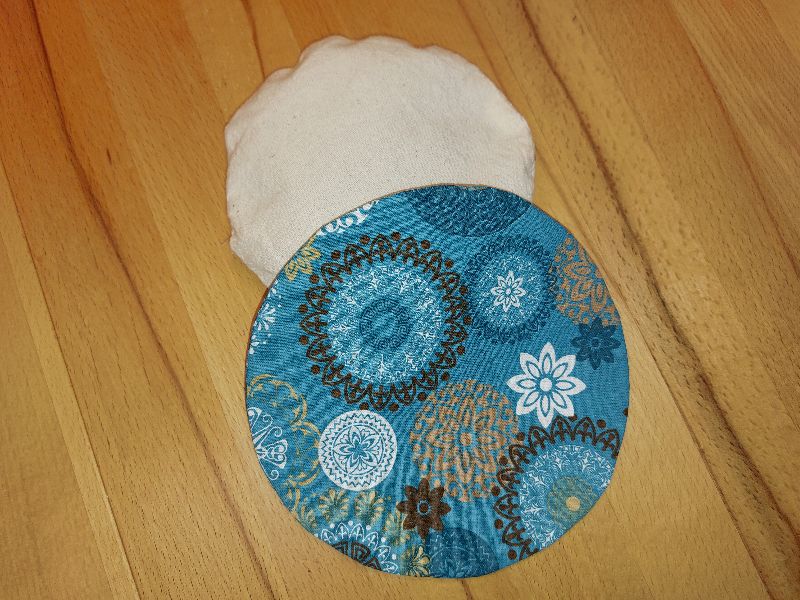  - Kissen für Bastler zum Selberfüllen mit Naturmaterialien - Blau Mandala (2-teilig) 
