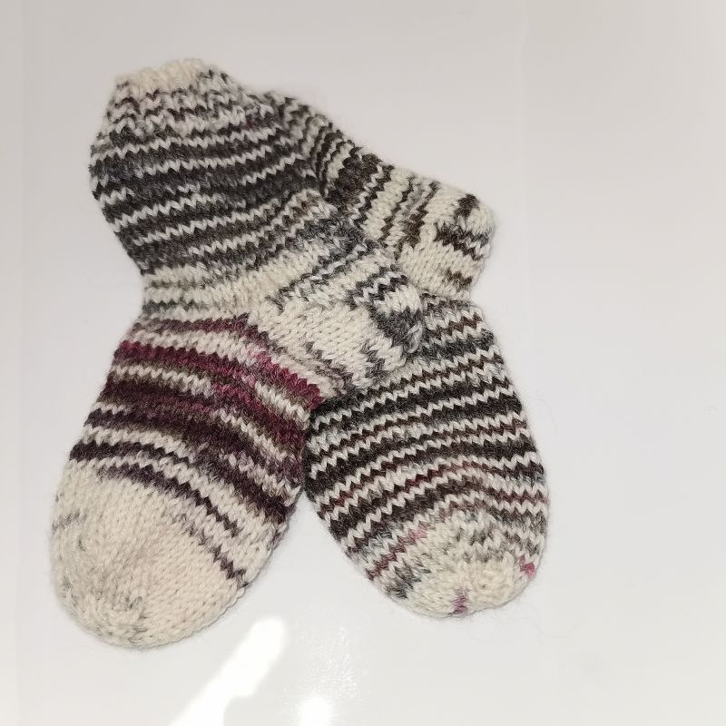  - Handgestrickte Socken Größe 24/25 vom Schlei-Schäfchen    