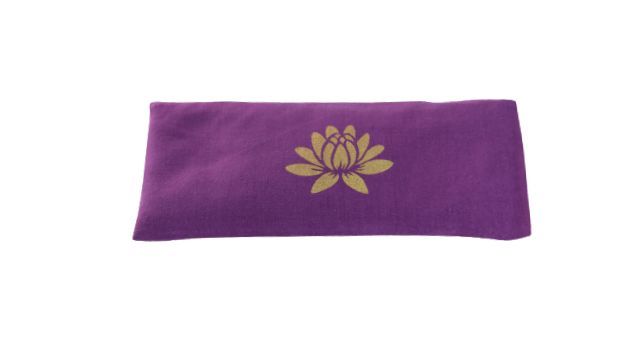  - CHILLMA - Augenkissen Lotus mit Bio-Lavendel, upcyling