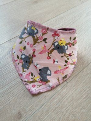  - speichelundurchlässiges Halstuch mit Koalas für Kinder bis ca. 1 Jahr