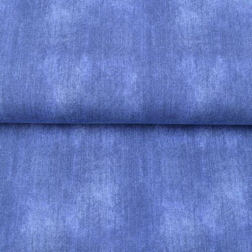  - Jeans Baumwolll-Jersey-Stoff uni blau ausgewasche Jeansfarbe Öko-Tex Standard 100 - Meterware kaufen EU Stoffe Jeansoptik