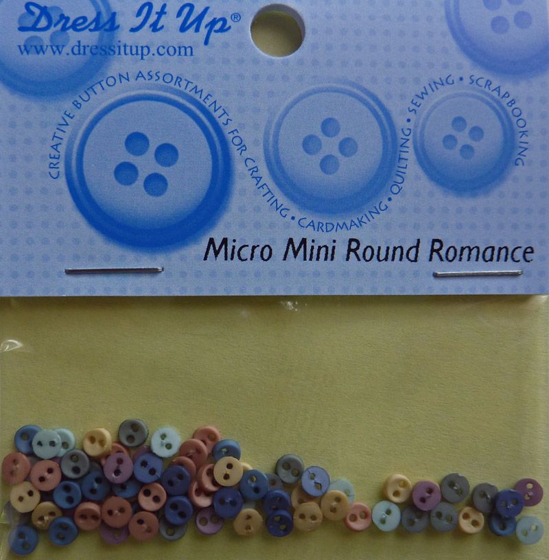  - ✂ Dress It Up Micro Mini Round Romance