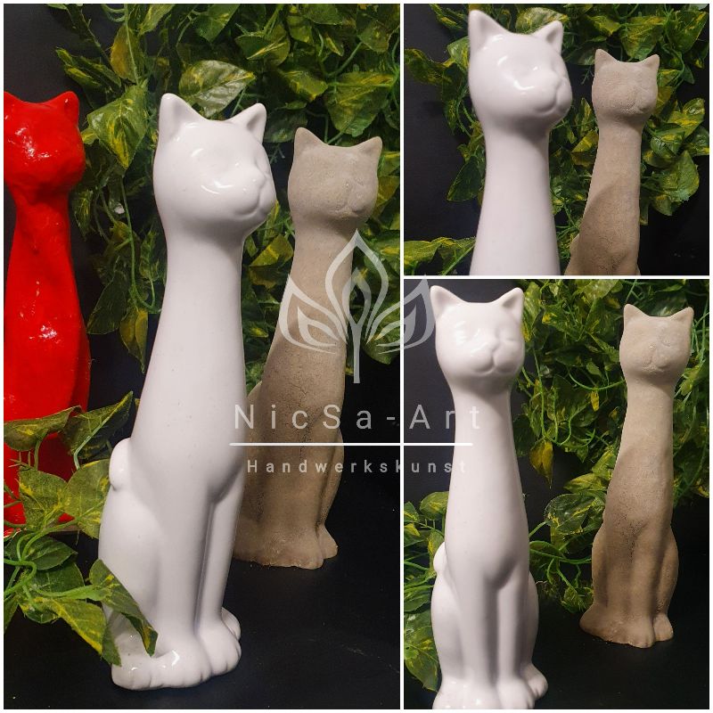  - Latexform Katze No.5 Gießform Mold Cat Pet Dekokatze - NicSa-Art NL000459