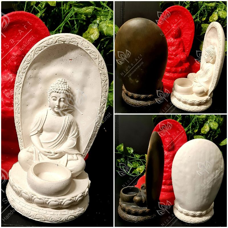  - Latexform Gießform Mold Buddha Thai Teelichthalter No.1 - NL000083