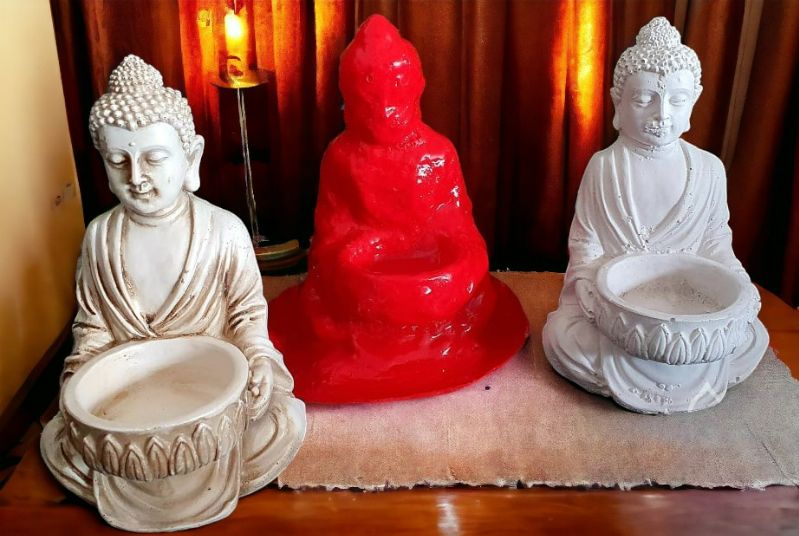  - Latexform Gießform Mold Buddha Thai Teelichthalter No.2 - NL000084