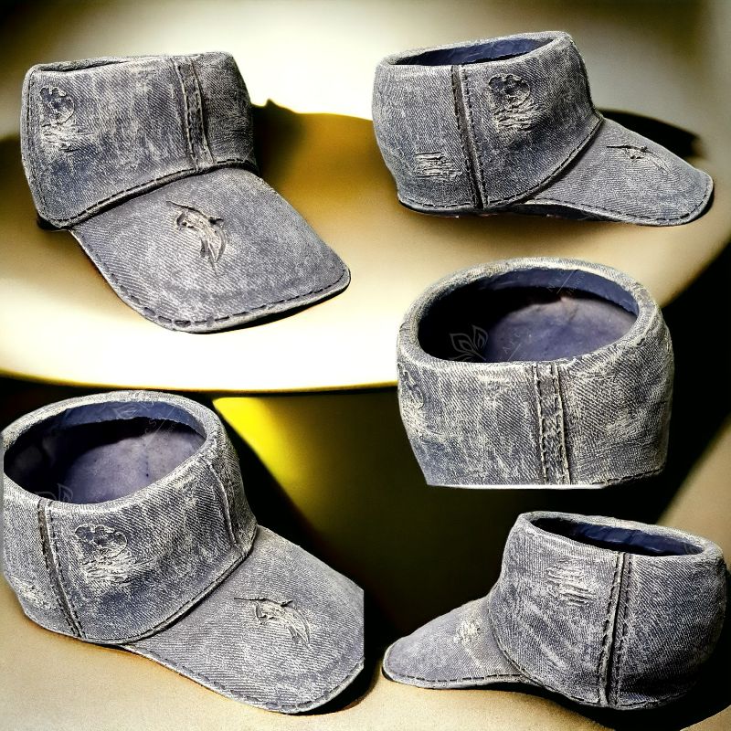  - Latexform Pflanztopf Jeanskappe Cap Cappy Mold Gießform - NicSa-Art NL000665