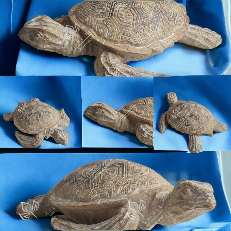  - Latexform Schildkröte No.24 Mold Gießform Turtle - NicSa-Art NL002311