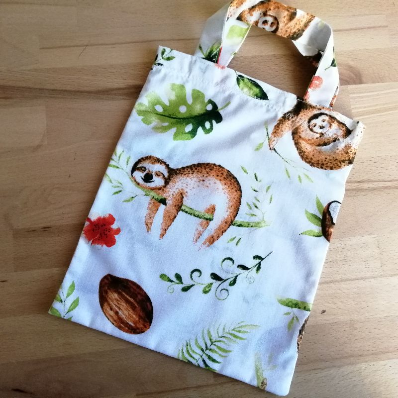  - Mini Baumwoll Beutel für Kleinkinder, Einkaufstasche Kinder, Geschenke- Tasche  