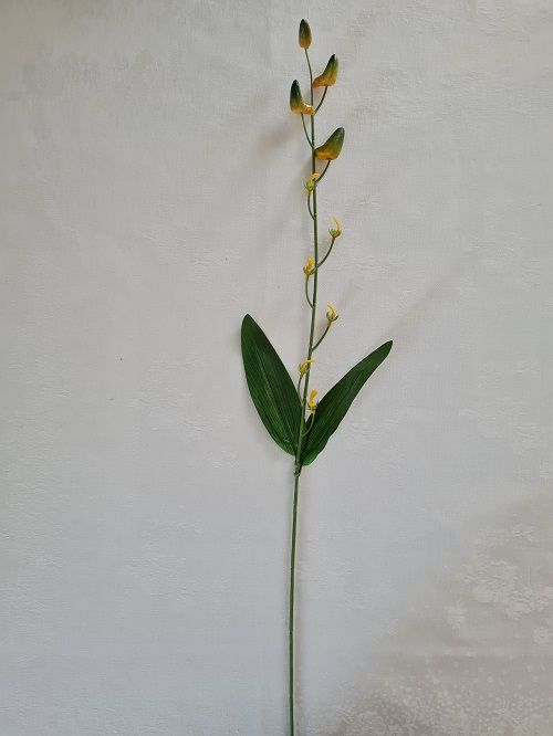  - Häkelblumenstiel Orchidee, Länge ca. 50 cm