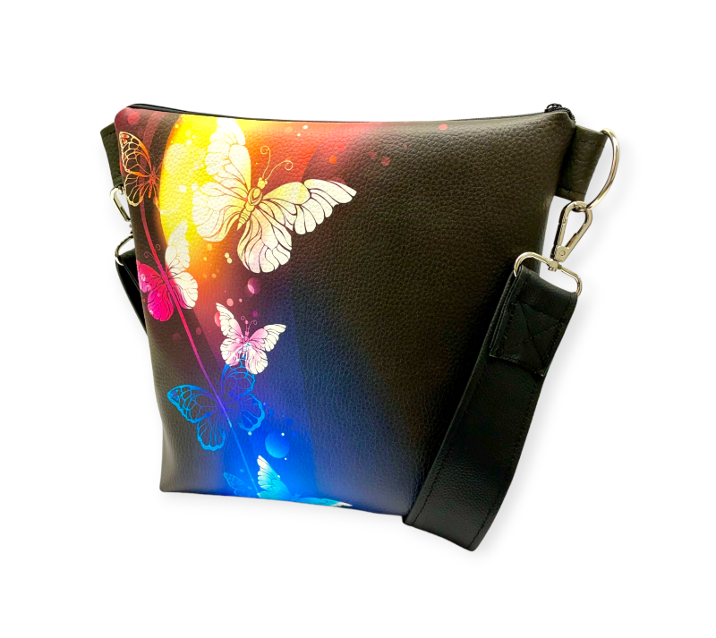  - Handtasche ♥ BUTTERFLY DREAMS ♥, Designertasche, Umhängetasche, Schmetterlingstasche