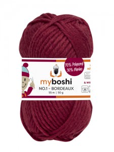 My Boshi No 1. - Bordeaux 135 Lieblingsfarben - Wolle kaufen