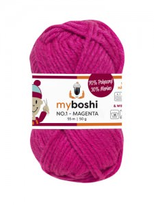 My Boshi No 1. - Magenta 162 Lieblingsfarben - Häkelgarn kaufen