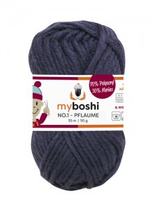 My Boshi No 1. - Pflaume 165 Lieblingsfarben - Häkelgarn kaufen