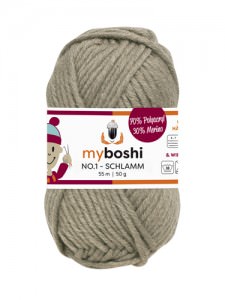 My Boshi No 1. - Schlamm 175 Lieblingsfarben - Häkelgarn kaufen