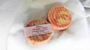 Shampooseife Happy Hair für fettiges Haar schuppiges Haar handgesiedet 