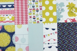 Designerpapier Set Straßenfest Probepaket Stampin Up