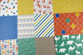 Designerpapier Set Für Partylöwen Probepaket Stampin Up