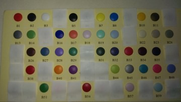 KamSnaps Druckknöpfe matt verschiedene Farben zur Auswahl (mehr als 30 Farben)