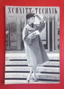    ★ SCHNITT-TECHNIK IM MODESCHAFFEN ★  Vintage  Modezeitschrift Fachzeitschrift für das Schneiderhandwerk, Ausgabe Oktober 1960  