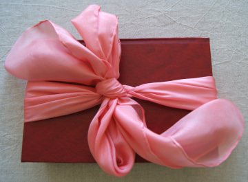 15% SALE - handgefärbtes Seidentuch - ca. 90x90cm - Pongé5 - rosa uni - 100% Seide 4084.180709.145022_15