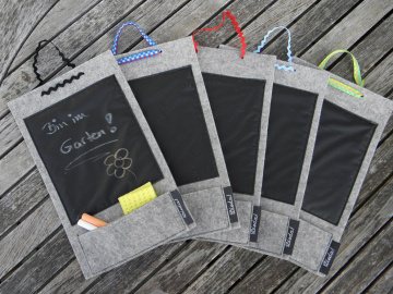 Kreidetafel, Memoboard, Türschild zur individuellen Beschriftung