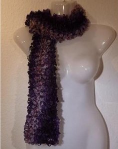 gestrickter Schal - Schlaufenschal - lila 4430.180808.215947_schal9