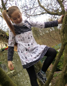 Zuckersüßes Little Kleid aus Wünschstoff
