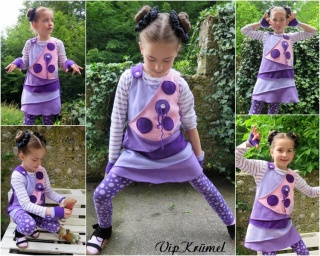 Kleid, Tunika, Patchwork Kleid