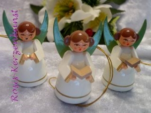 Weihnachten*Baumschmuck*Baumbehang*Weihnachtsdeko*3 Engel*Handmade* 