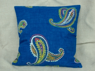 Kissenbezug PAISLEY blau 40x40 cm Bassetti-Stoff Reißverschluss Baumwolle royalblau bunt 510.180823.142811_4