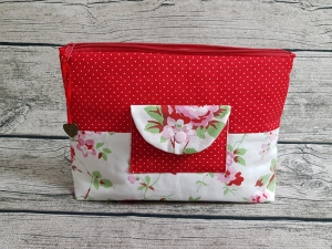 Kosmetiktasche, Kulturbeutel, Schminktasche mit Innenfächern  