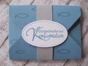 Geldgeschenk Konfirmation, Geschenk Konfirmation, Verpackung Gutscheinkarte 5852.190303.212210_img_7217