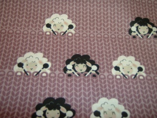 Schafe Stricken Wolle Strickschafe Stricknadel crafty critters Baumwolle Patchworkstoff 50x110 cm