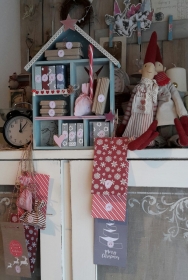 Adventskalender Holzhäuschen/ Setzkasten für Deine Weihnachtsdeko ★