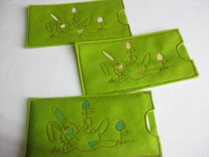 ♡ Ostergeschenk ♡ Osterhase ♡ witzige Verpackung für Schokolade  ♡   Geschenkverpackung  ♡  Schokohülle  ♡  Farbe des Monats  ♡  zartes GRÜN ♡     
