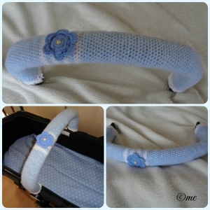 ♥♥♥ Bügelschoner für den Kinderwagen Bugaboo Hellblau ♥♥♥