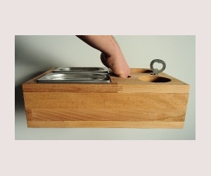 Tablett aus Buche